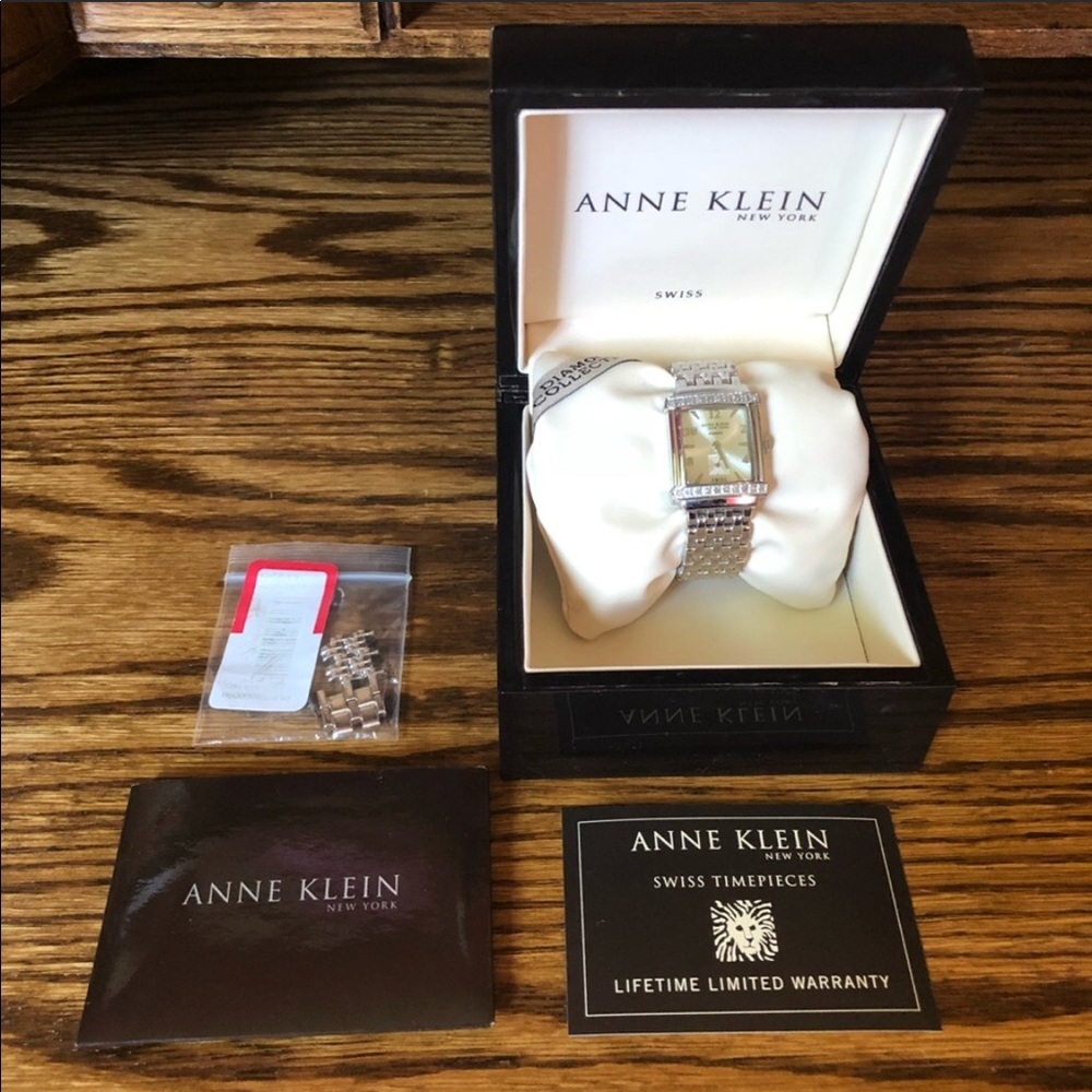 Anne Kein New York Diamond Bezel watch